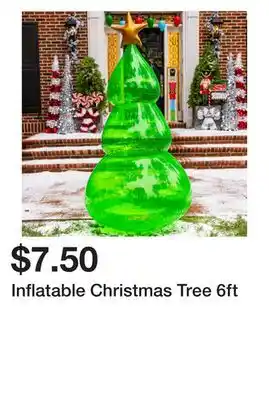 Five Below Inflatable christmas tree 6ft offer