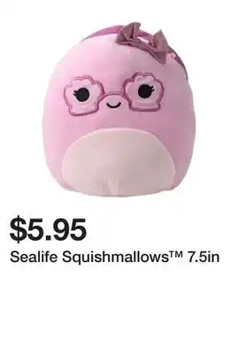 Five Below Sealife squishmallows 7.5in offer
