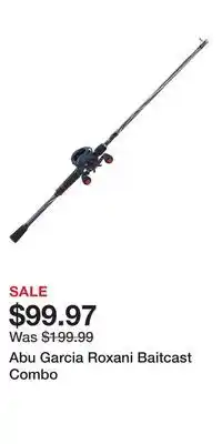 Cabela's Abu garcia roxani baitcast combo offer