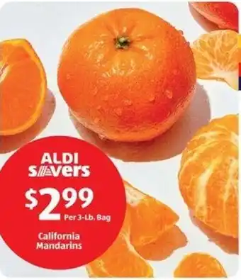 Aldi California Mandarins offer