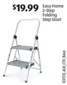 Aldi Easy Home 2-Step Folding Step Stool offer