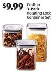 Aldi Crofton 3-Pack Rotating Lock Container Set offer