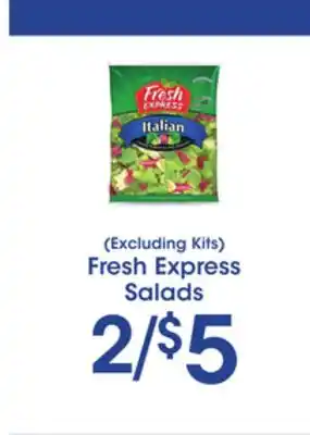 Price Rite Fresh express salads offer
