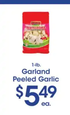 Price Rite Garland peeled garlic offer