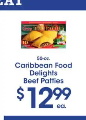 Price Rite Caribbean food delights beef patties offer
