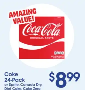 Price Rite Coke 24 - pack offer