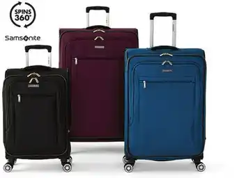 JC Penney Samsonite ascella 3.0 20 softside luggage offer