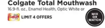ShopRite Total mouthwash offer