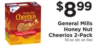 ShopRite Honey nut cheerios 2-pack offer
