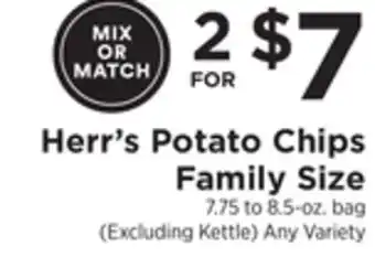 ShopRite Potato chips family size offer