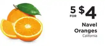 ShopRite Navel oranges offer