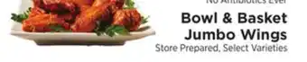 ShopRite Bowl & basket jumbo wings offer