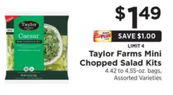 ShopRite Mini chopped salad kits offer