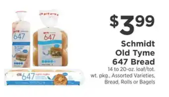 ShopRite Old tyme 647 bread offer