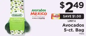 ShopRite Avocados 5-ct. bag offer