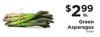 ShopRite Green asparagus offer