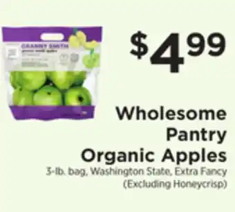 ShopRite Organic apples offer
