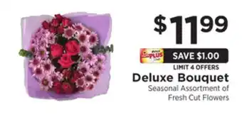 ShopRite Deluxe bouquet offer