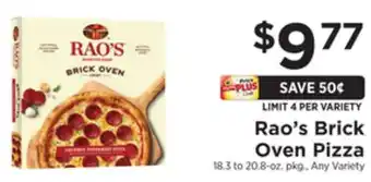 ShopRite Brick oven pizza offer