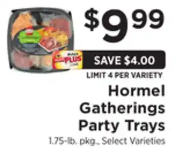 ShopRite Gatherings party trays offer