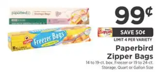 ShopRite Zipper bags offer