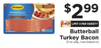ShopRite Turkey bacon offer