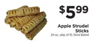 ShopRite Apple strudel sticks offer
