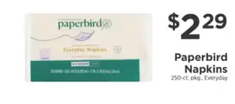 ShopRite Napkins offer