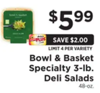 ShopRite Specialty 3-lb. deli salads offer