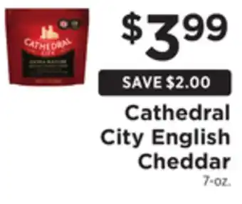 ShopRite Cathedral city english cheddar offer