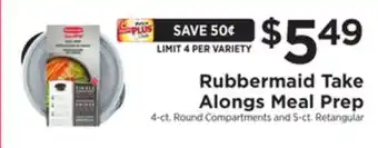 ShopRite Take alongs meal prep offer