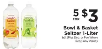 ShopRite Seltzer 1-liter offer