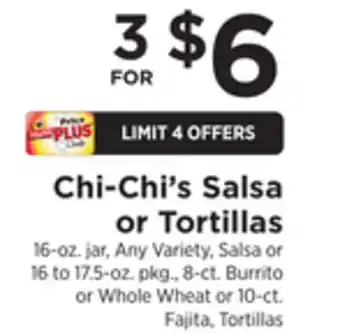 ShopRite Salsa or tortillas offer