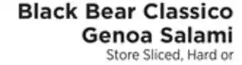 ShopRite Classico genoa salami offer