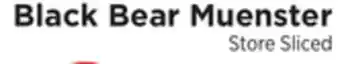 ShopRite Black bear muenster offer