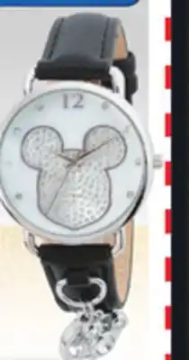 Big 5 Disney 100 anniversary women's mickey silver charm watch offer