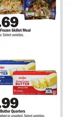 Meijer Meijer butter quarters offer