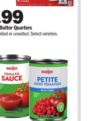 Meijer Meijer canned tomatoes offer