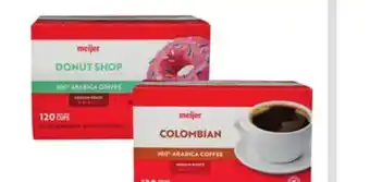 Meijer Meijer coffee pods offer