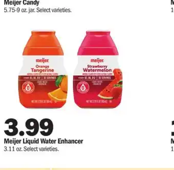 Meijer Meijer liquid water enhancer offer