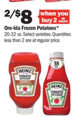 Meijer Heinz ketchup 38 oz. or simply ketchup 31 oz offer