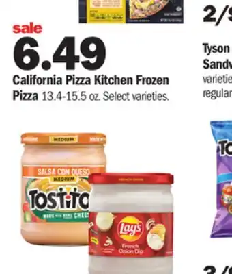 Meijer Lay's or tostitos dip 15-15.75 oz. or doritos dip 10 oz offer