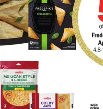 Meijer Meijer chunk, shredded or sliced cheese offer