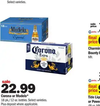Meijer Corona or modelo offer