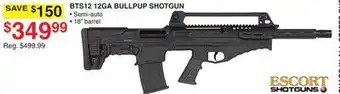 Dunham's Sports Escort shotguns bts12 12ga bullpup shotgun offer