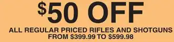 Dunham's Sports All regular priced rifles and shotguns offer