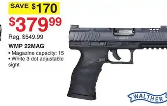 Dunham's Sports Walther wmp 22mag offer