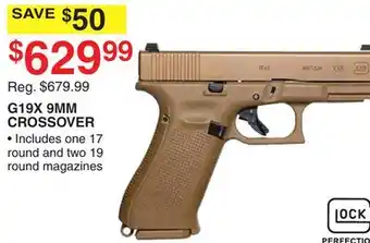 Dunham's Sports Lock g19x 9mm crossover offer