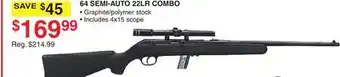 Dunham's Sports Semi-auto 22lr combo offer