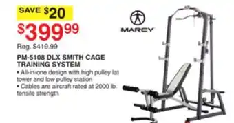 Dunham's Sports Marcy dlx smith cage training system offer